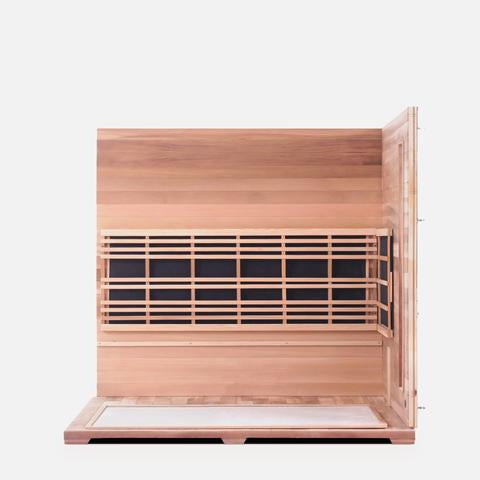 Enlighten Sauna Sierra 5-Person Full Spectrum Infrared Sauna for Indoor & Outdoor Use - Perfect for Home Relaxation, Detox, and Muscle Recovery