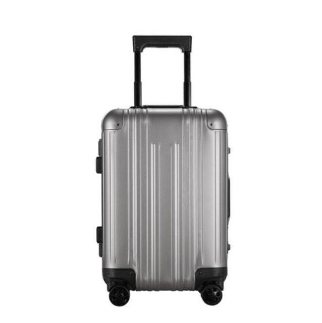 100% Aluminum Carry-On Luggage with TSA Lock & Universal Wheels - 20