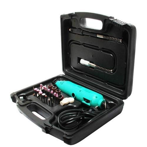 PT-5501A Variable Speed Rotary Tool Kit with 110V Power - 4 Piece Set for DIY, Woodworking, Metal Engraving & Craft Projects
