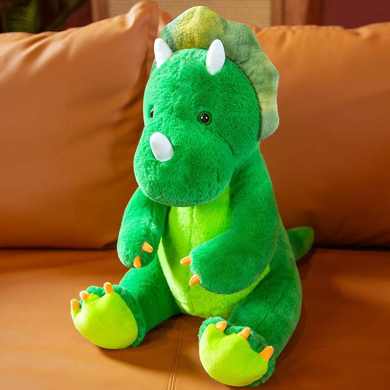 Duke the Giant Dinosaur Plush Toy - Extra Large Stuffed Animal for Kids, Soft & Huggable Dino Plushie - Perfect for Bedroom Decor, Birthday Gifts & Cuddling