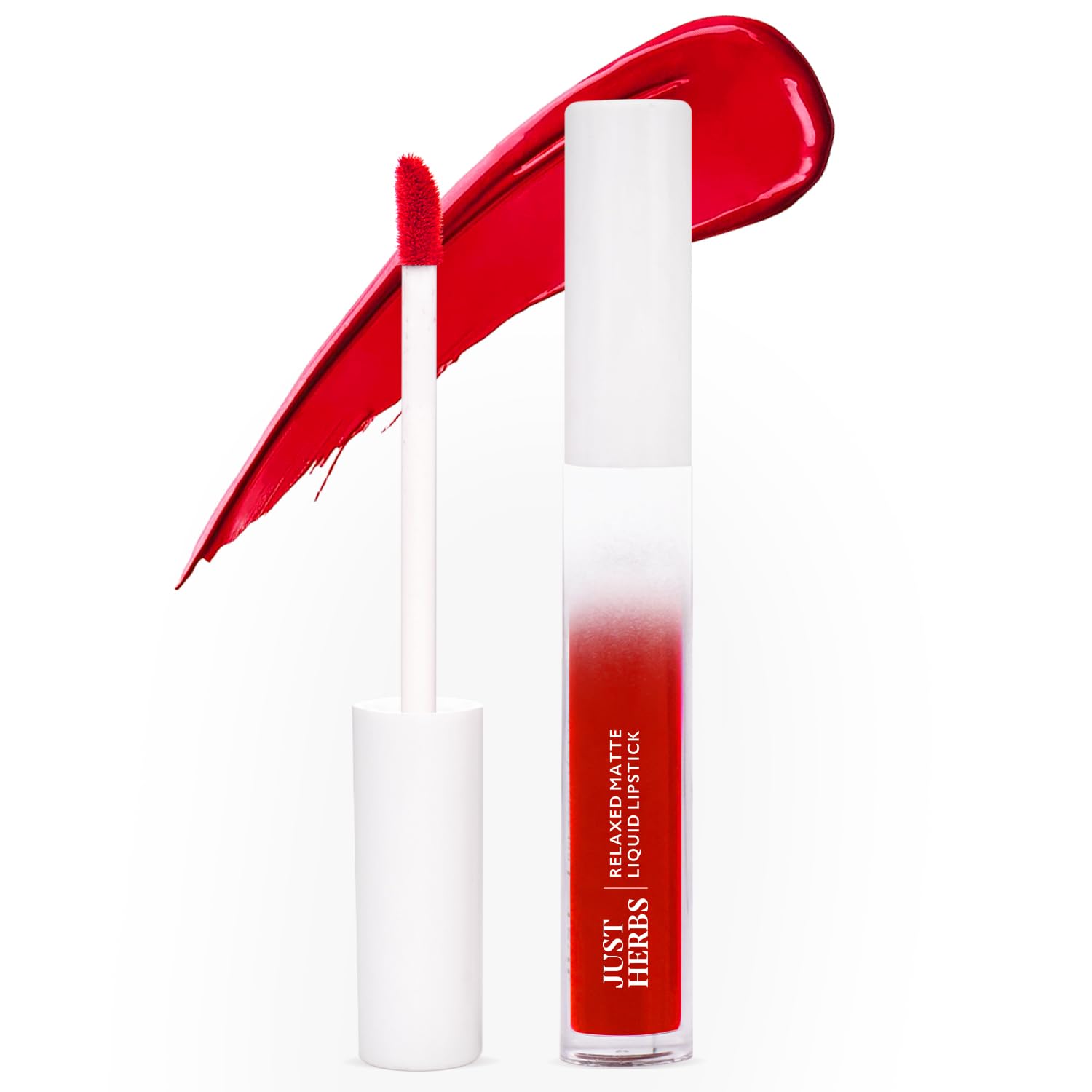 Just Herbs Relaxed Matte Liquid Lipstick - Long Lasting, Nourishing Lip Color for Women (4ml) | Perfect for Everyday Wear, Date Nights & Special Occasions