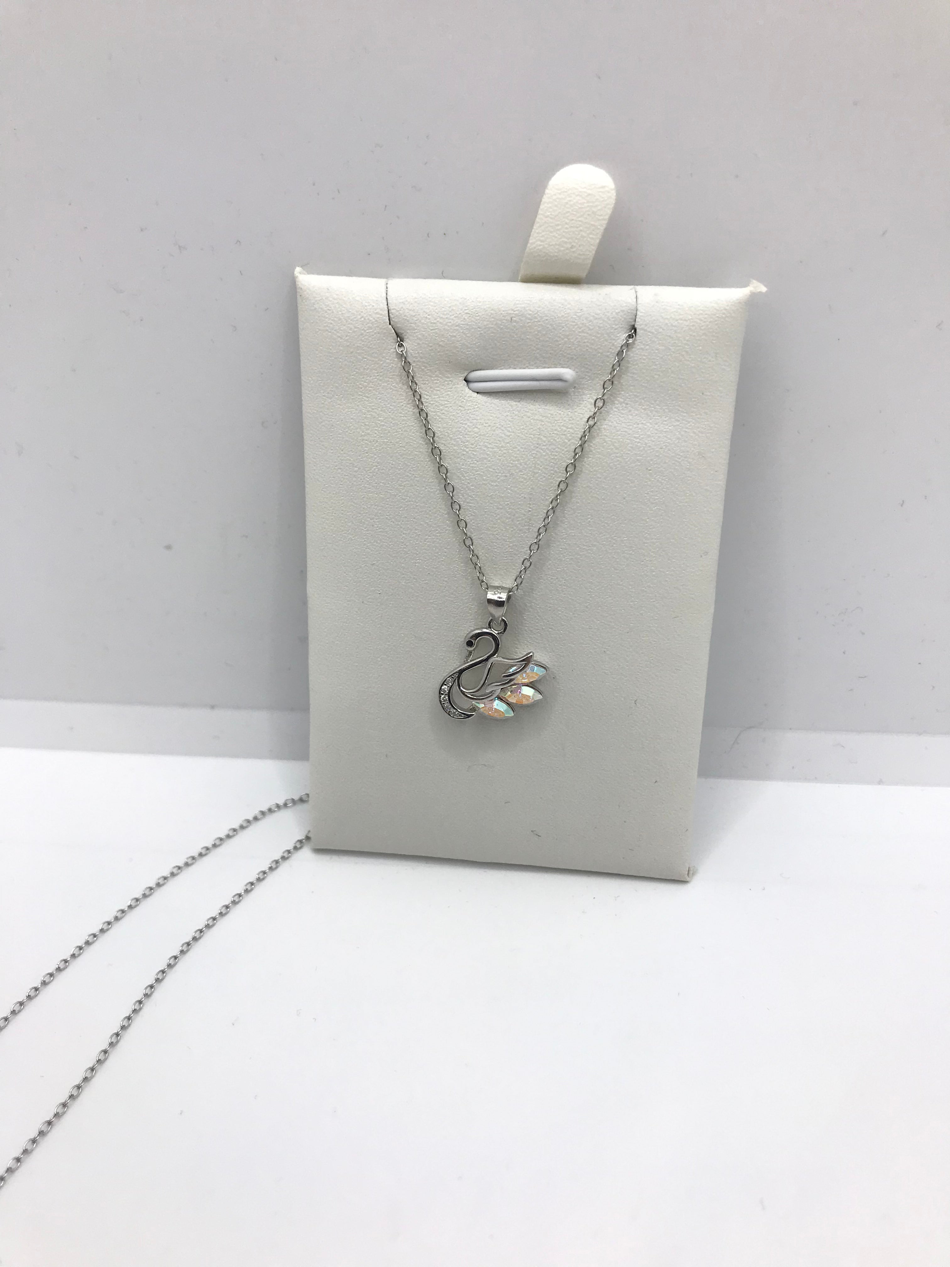 Elegant Sterling Silver Swan Necklace for Women - Perfect for Weddings, Anniversaries & Special Occasions