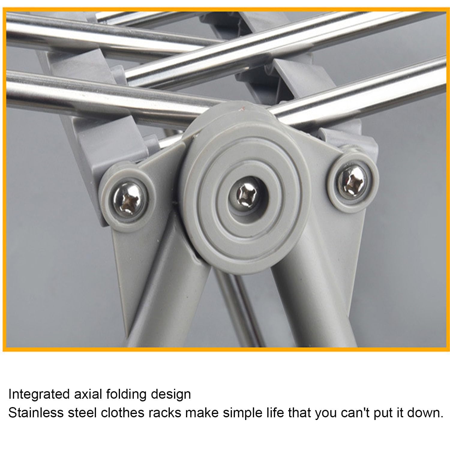 Stainless Steel Foldable Clothes Drying Rack - Multifunctional Laundry Hanger & Towel Rack for Indoor/Outdoor Use | Space-Saving Floor Stand for Bedroom, Balcony & Small Apartments