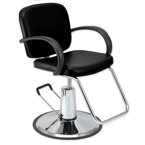 Messina Styling Chair - Professional Salon & Home Hairdressing Chair with Adjustable Height & Swivel Base - Perfect for Salons, Barbershops & Home Use
