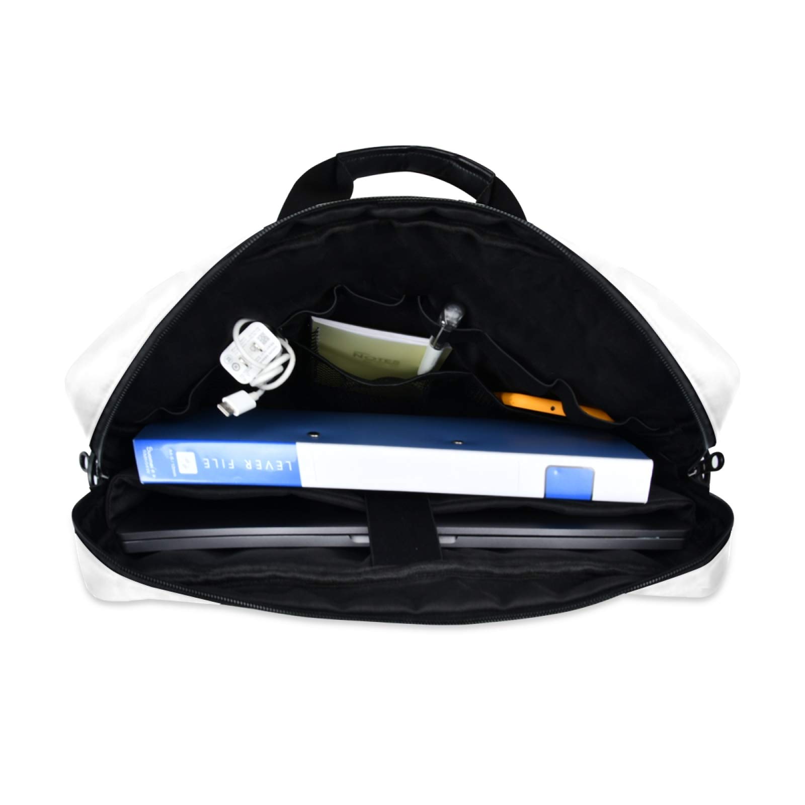 13-15.6 Inch Laptop Bag with Protective Case - Durable Polyester Computer Carrying Case for School, Office & Travel