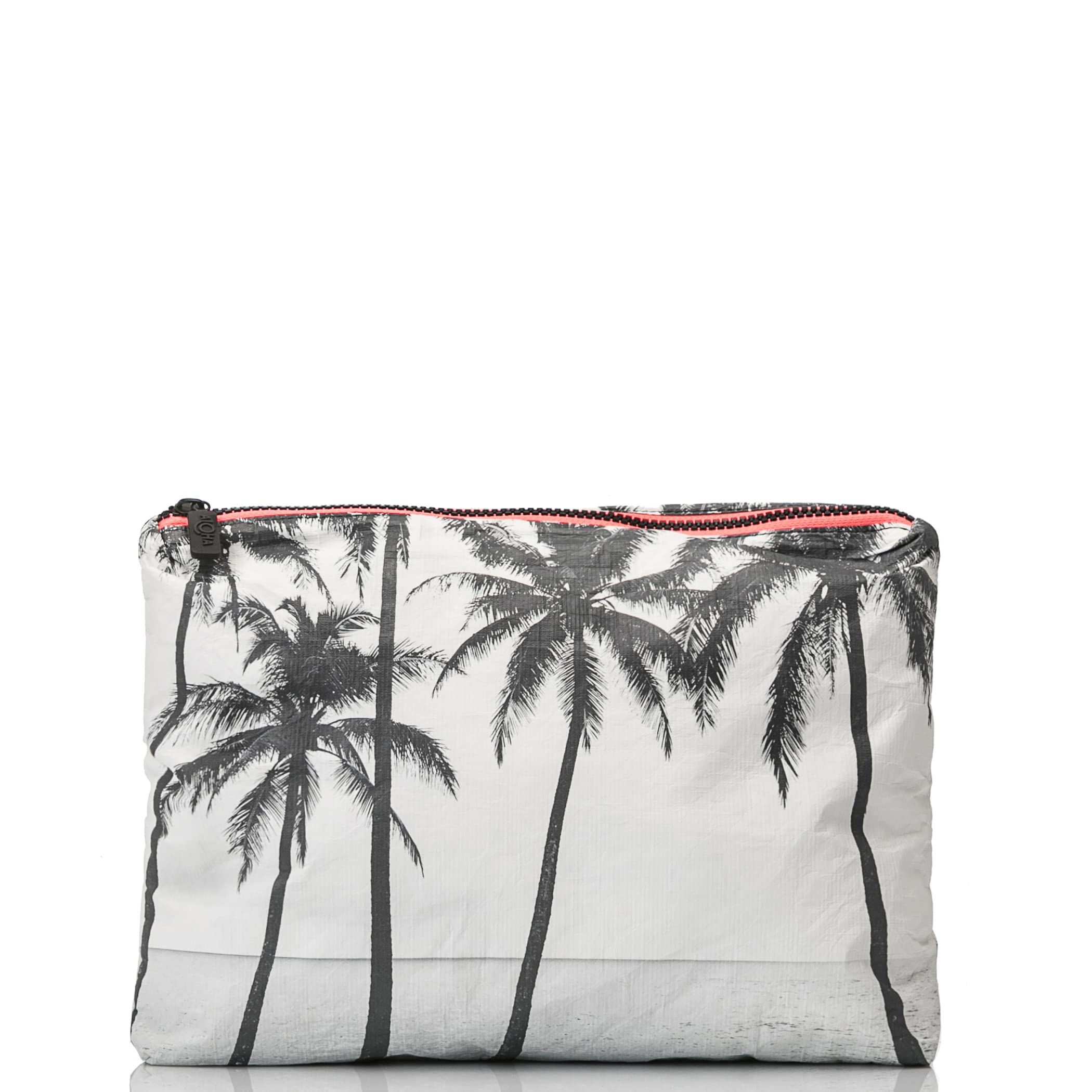 ALOHA Collection Mid Pouch - Lightweight Water-Resistant Travel Organizer for Makeup, Toiletries & Gym Essentials | Compact Foldable Design (11