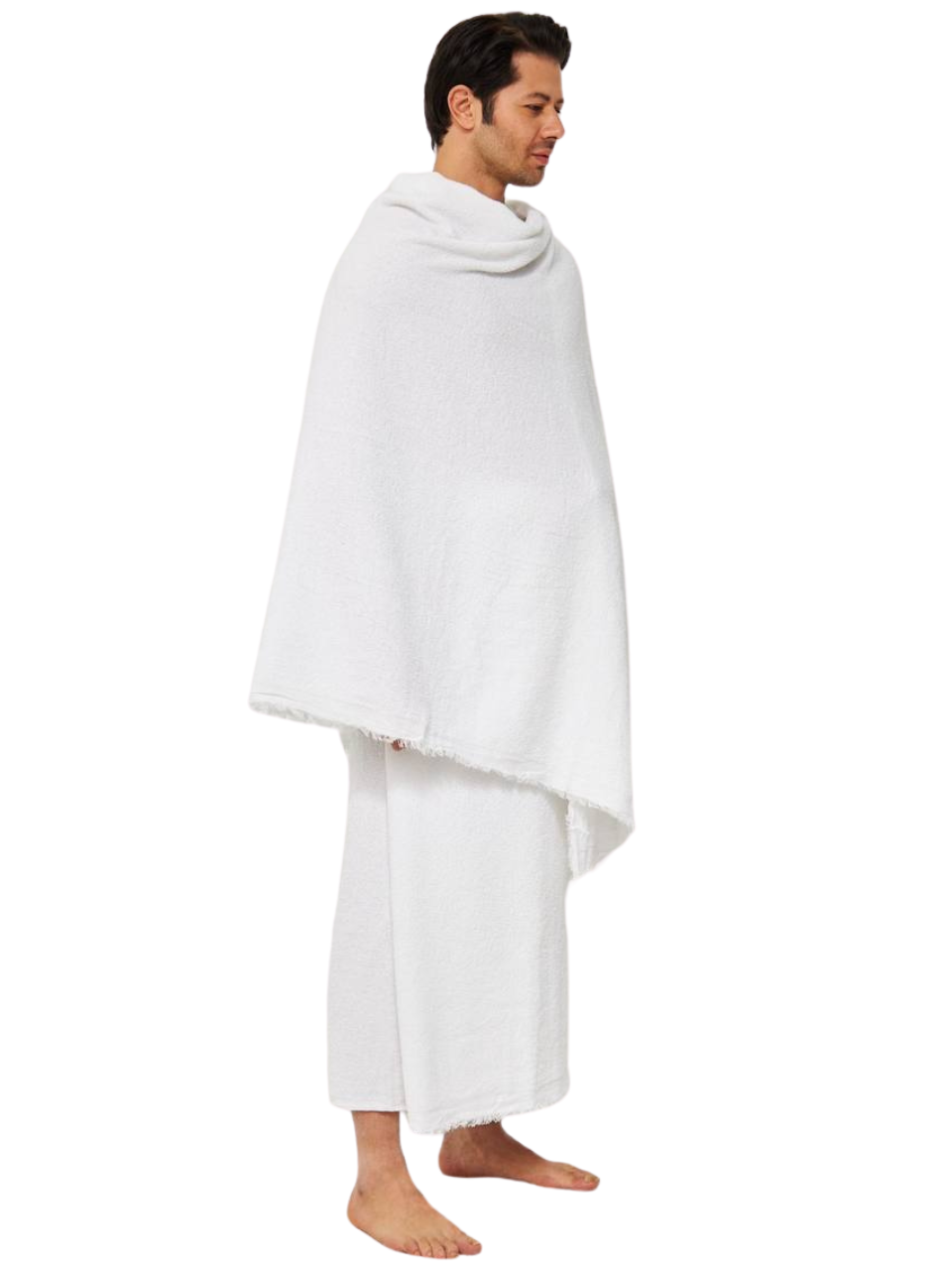 Complete Men's Hajj and Umrah Kit - Islamic Prayer Essentials for Pilgrimage - Perfect for Ihram, Tawaf & Sa'i Rituals