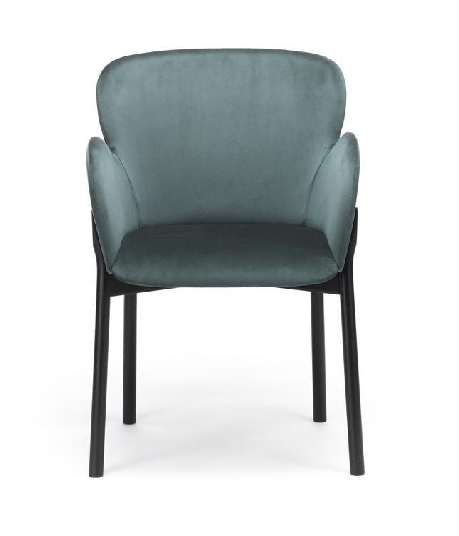 Ton Ginger Armchair - Mid-Century Modern Lounge Chair for Living Room, Office & Reading Nook | Comfortable Upholstered Accent Chair with Wooden Legs