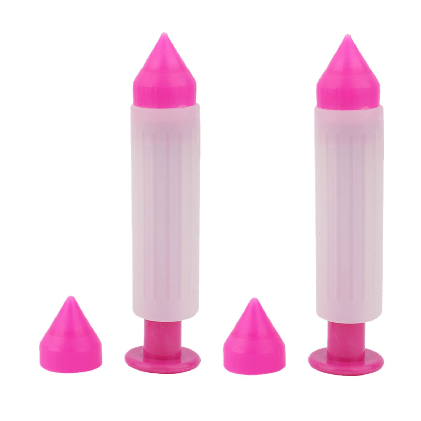 2-Pack Food Grade Silicone Cake Decorating Pens - Reusable Icing Piping Kit for Baking, Cake Frosting & Pastry Decorating | Perfect for Birthday Cakes, Cupcakes & Cookie Designs