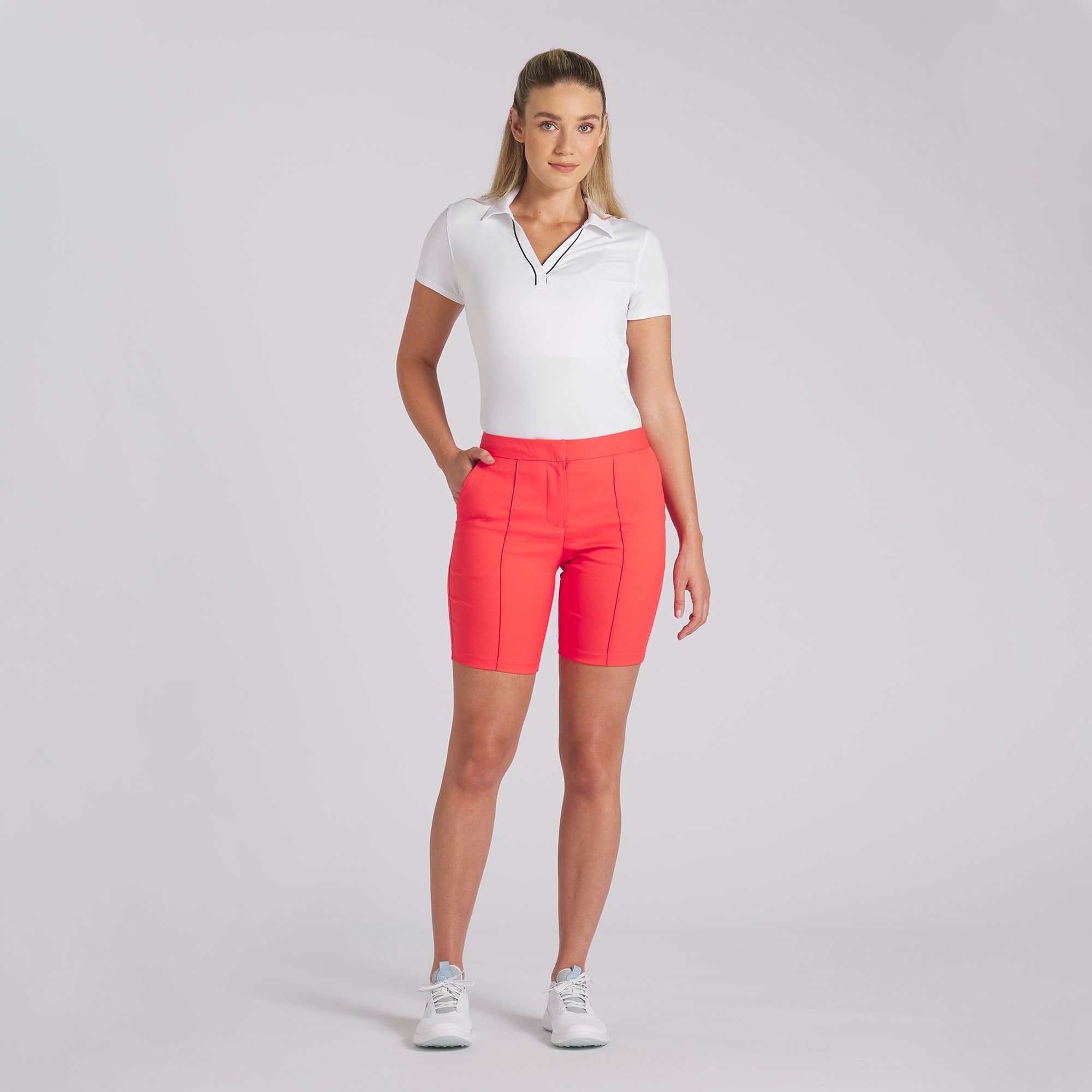 Women's Costa 8.5 Golf Shorts - Breathable Quick-Dry Athletic Shorts for Golf & Tennis | Perfect for Summer Sports & Outdoor Activities