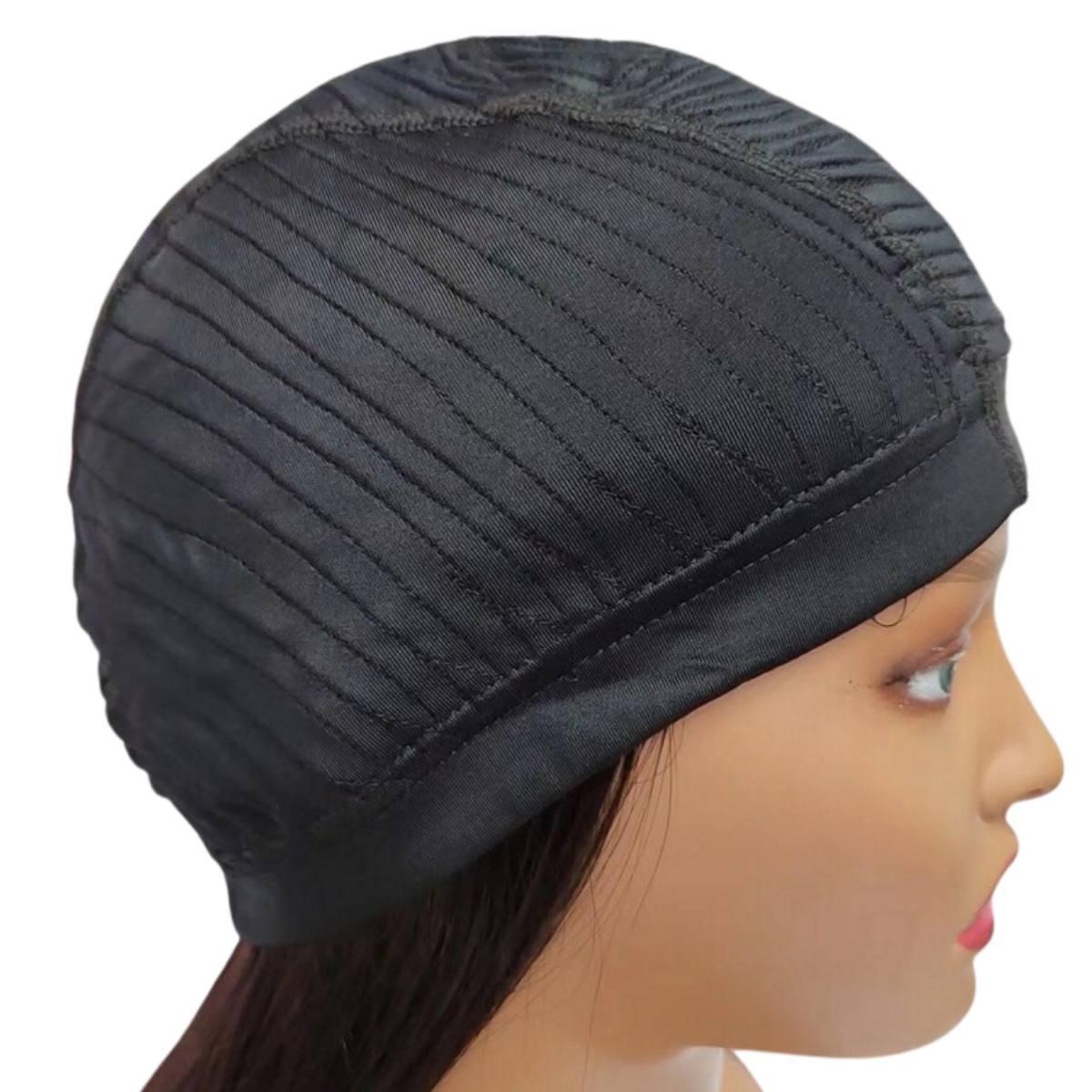 Straight Bang Bonnet Wig for Women - Natural Looking Synthetic Hairpiece with Adjustable Straps - Perfect for Cosplay, Costume Parties, and Everyday Fashion