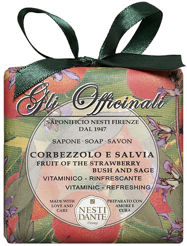 NESTI DANTE Gli Officinali Camellia & Cinnamon Soap 200g - Natural Handmade Italian Soap for Moisturizing Skin & Aromatherapy | Perfect for Spa, Bath & Gift Sets