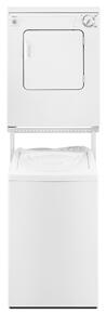 Amana 49971 Compact Dryer Stand - White | Space-Saving Laundry Solution for Small Homes & Apartments | Perfect for Closet, Bathroom & Tight Spaces