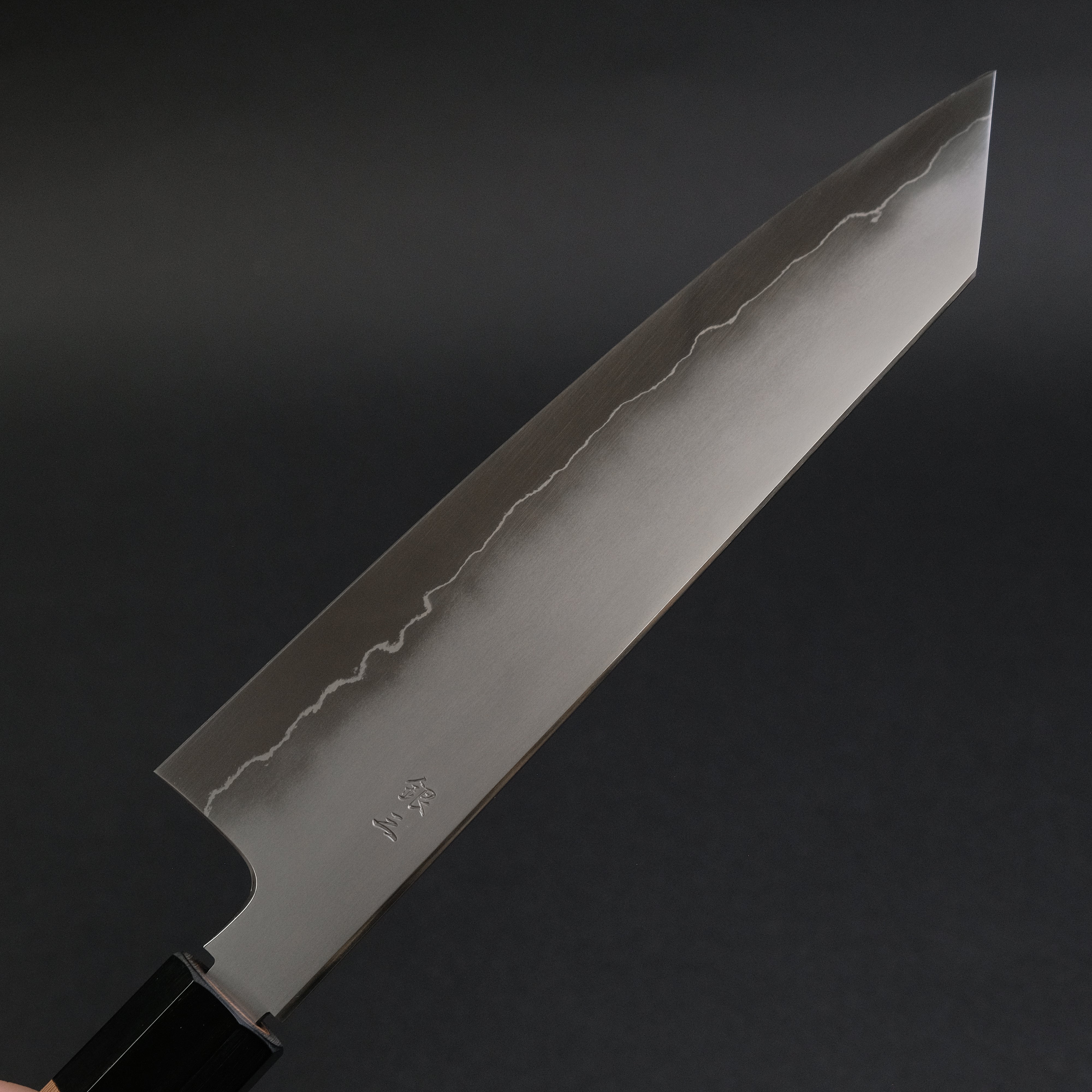 Premium Tetsujin Silver #3 Kasumi Kiritsuke Gyuto 210mm Japanese Chef Knife with Yakusugi Cedar Handle - Perfect for Sushi, Sashimi & Precision Vegetable Cutting