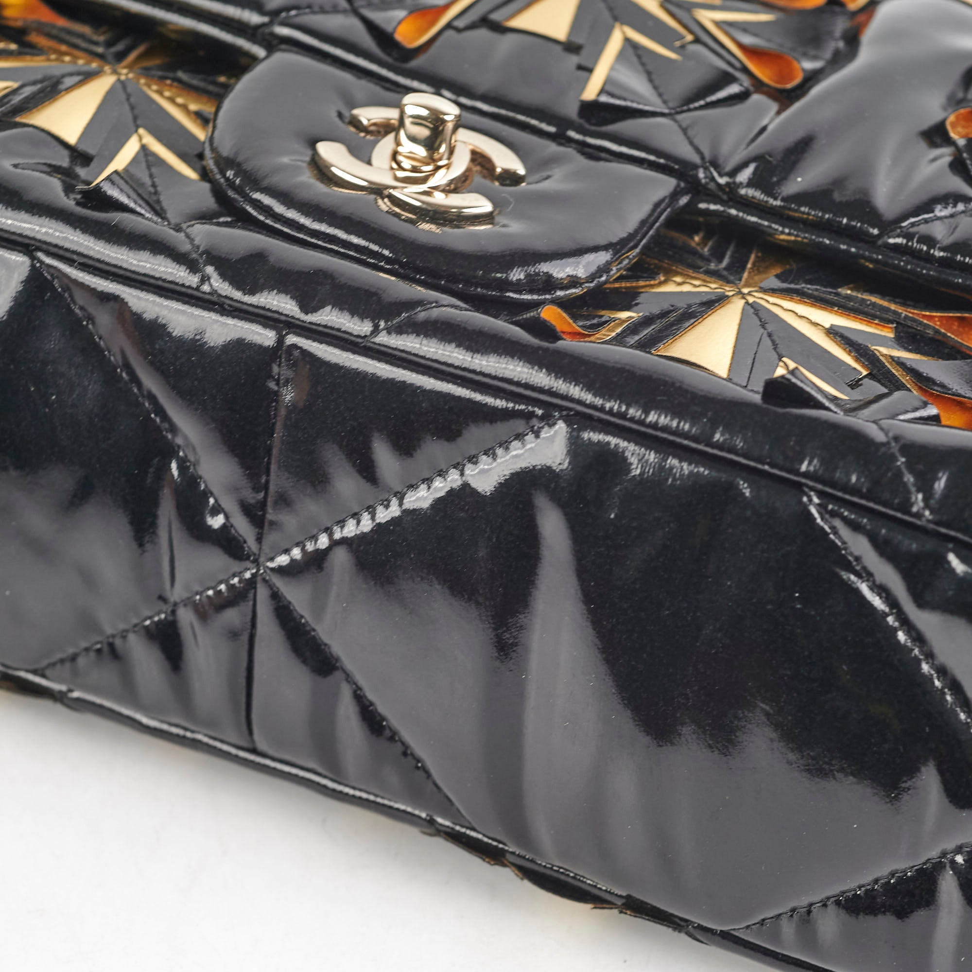 Chanel Seasonal Flap Jumbo Black Leather Bag Series 29 - Luxury Designer Handbag for Women, Perfect for Parties, Work & Everyday Use