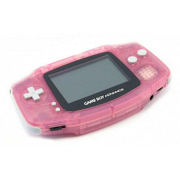 Original Nintendo Game Boy Advance Fuchsia Pink Handheld Console - Portable Gaming for Kids & Adults, Retro Gaming on the Go