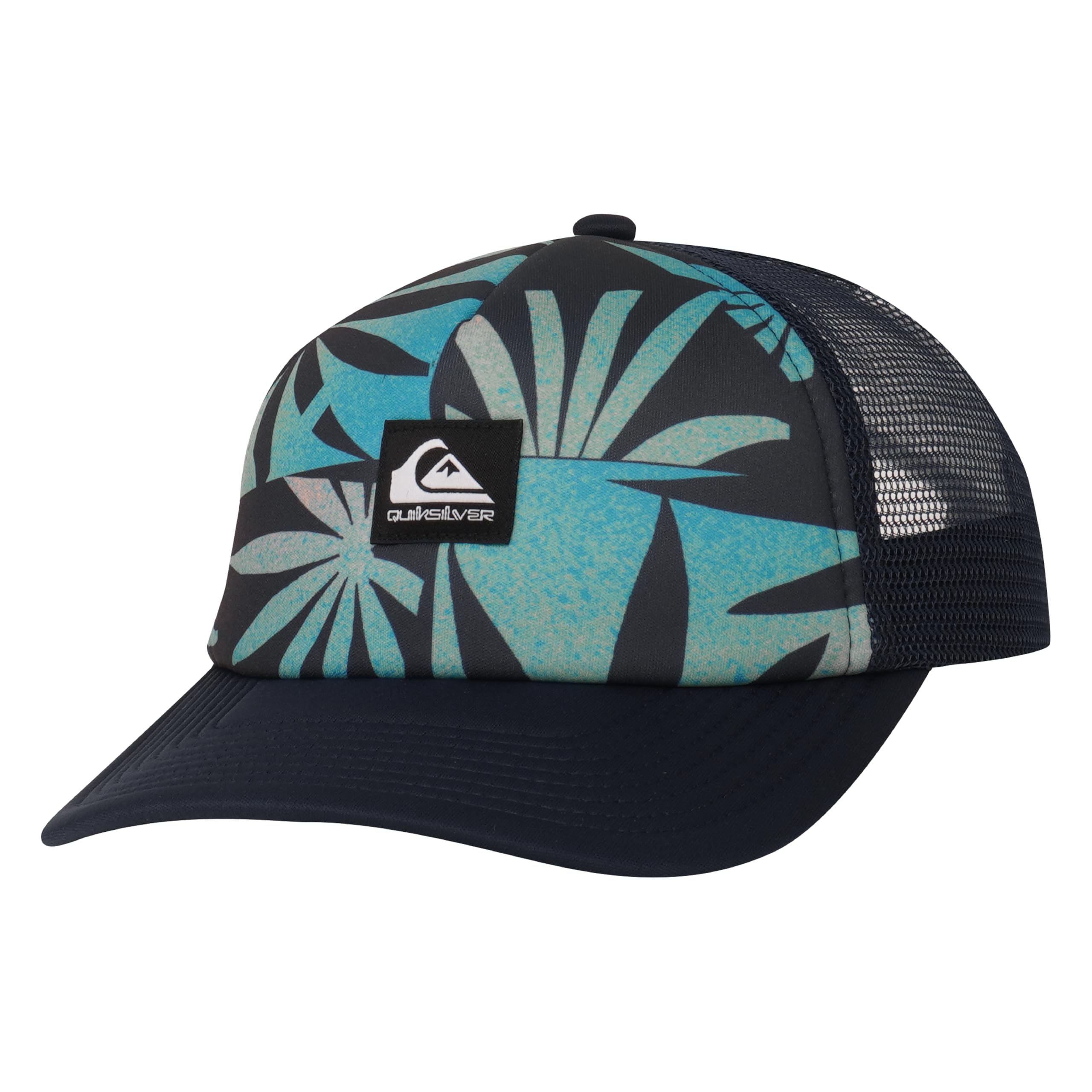 Quiksilver Boys' Emu Coop Snapback Trucker Hat - Adjustable Cotton Baseball Cap for Kids & Teens - Perfect for Outdoor Sports, Beach & Casual Wear