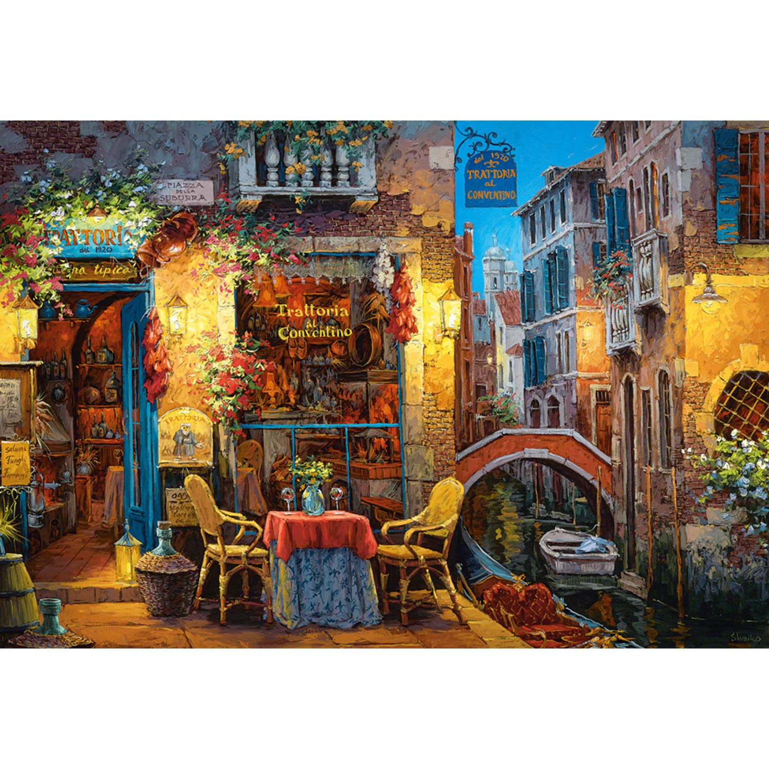 3000 Piece Jigsaw Puzzle for Adults - Venice Cityscape Art Puzzle - Challenging Family Puzzle Game - Europe Travel Inspired Home Decor    Perfect for family bonding, stress relief, home decoration, and as a unique gift for puzzle lovers and travel enthusiasts.