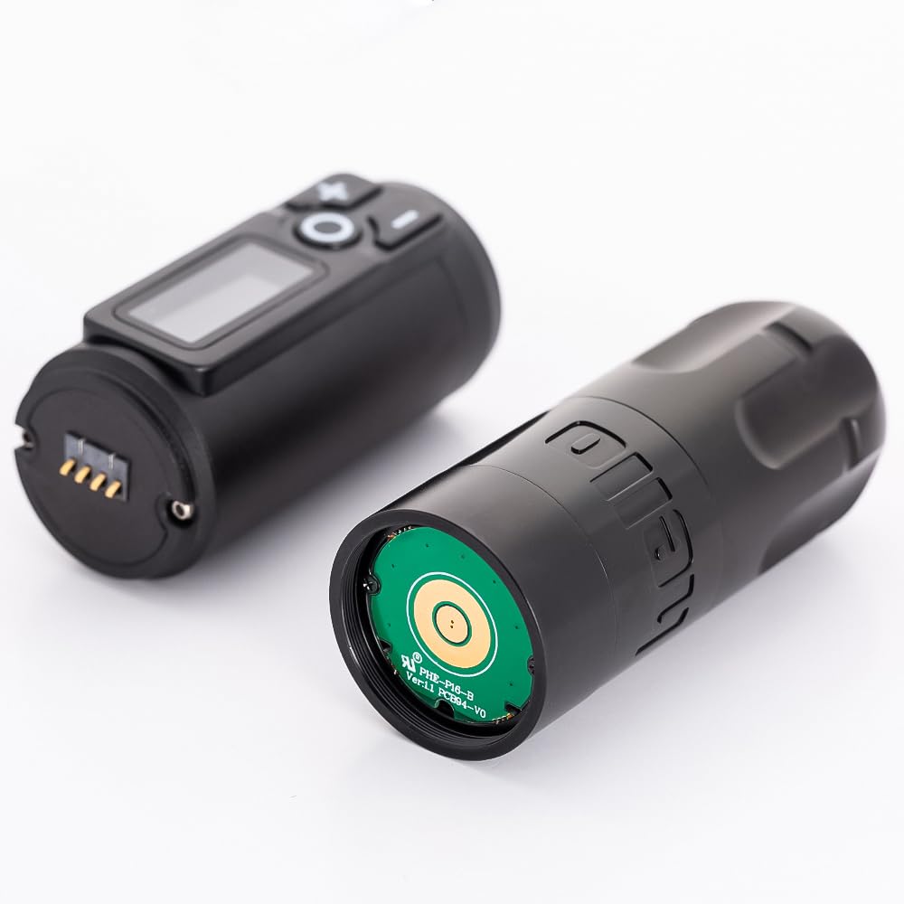 2nd Gen CHUSE Wireless Microblaster Kit - Rechargeable Lithium Rotary Gun for Cleaning & Polishing (Gold Machine) - Perfect for Auto Detailing, Jewelry Cleaning & DIY Crafts