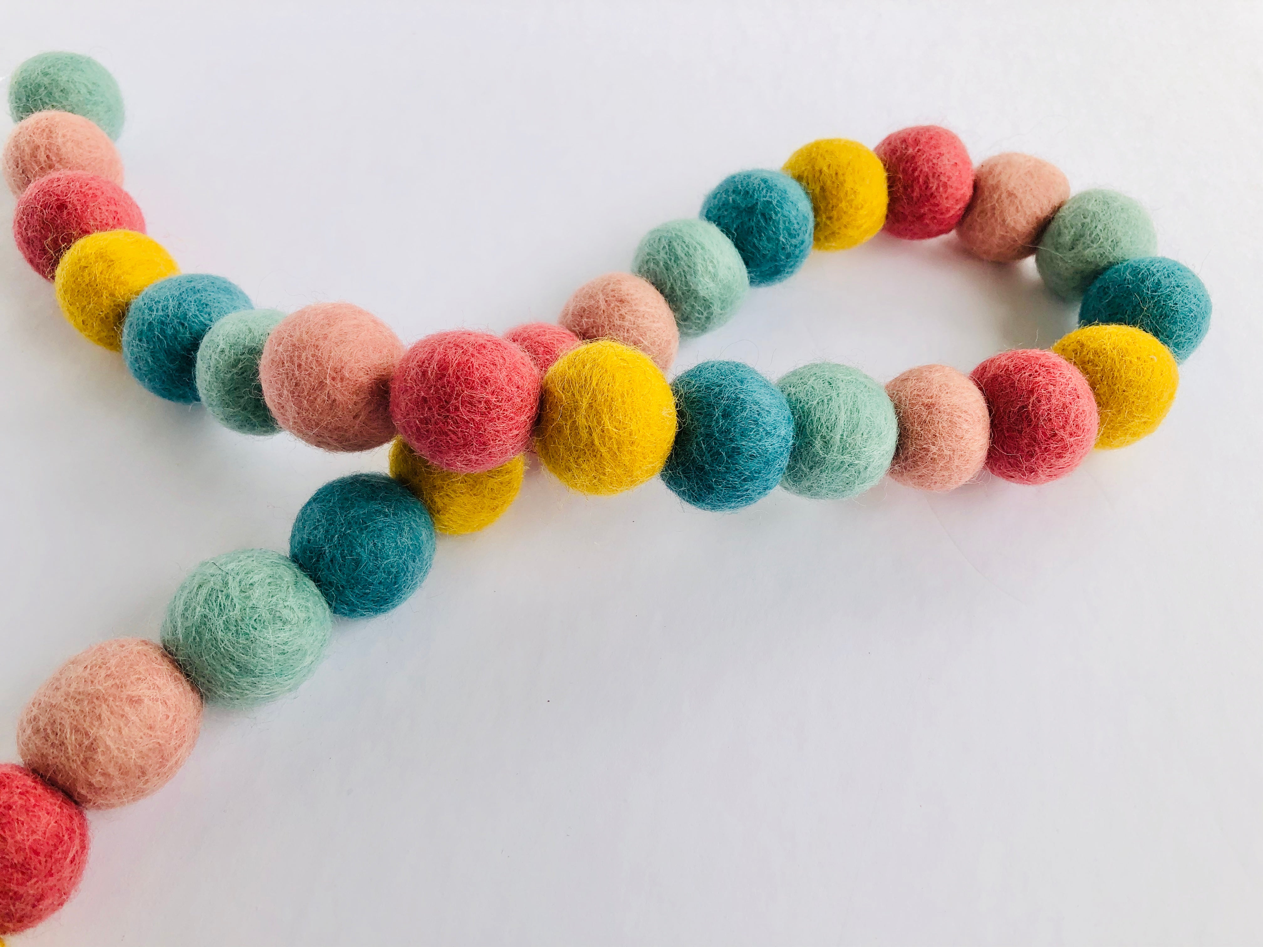 Springy Garland - Colorful Decorative Floral Vine for Home, Wedding, Party & Garden Decor | Perfect for DIY, Wall Hanging, and Event Styling