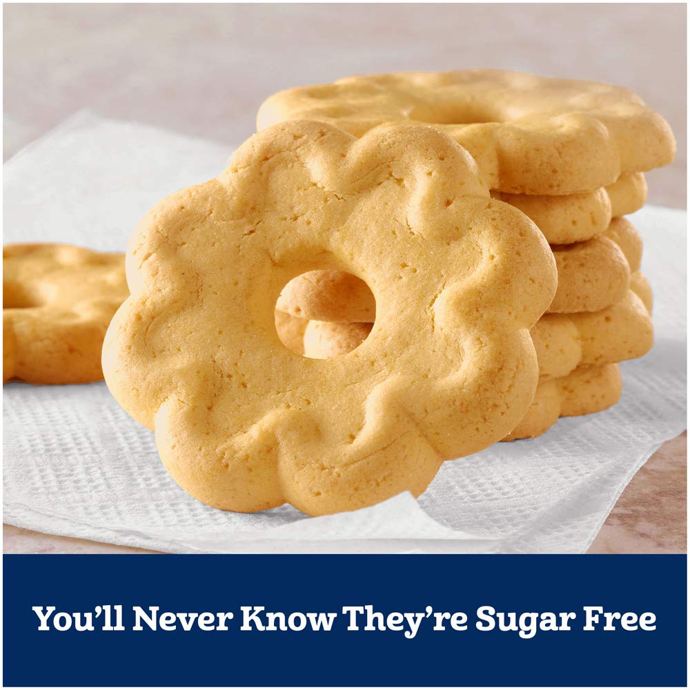Sugar Free Shortbread Cookies by Murray - 7.7 Oz Pack (1 Count) | Low Carb Keto Snacks for Diabetics & Weight Loss - Perfect for Tea Time, Office Snacks & Gift Baskets