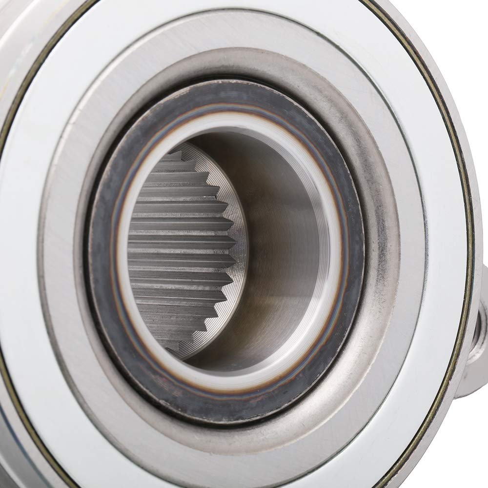 2-Pack 515058 Front Wheel Hub Bearing Assembly for 4WD Chevrolet Avalanche 2500, Silverado 1500/2500/3500 & GMC Sierra 1500/2500/3500, Yukon XL 2500, Hummer H2 - Heavy Duty Replacement for Off-Road & Towing