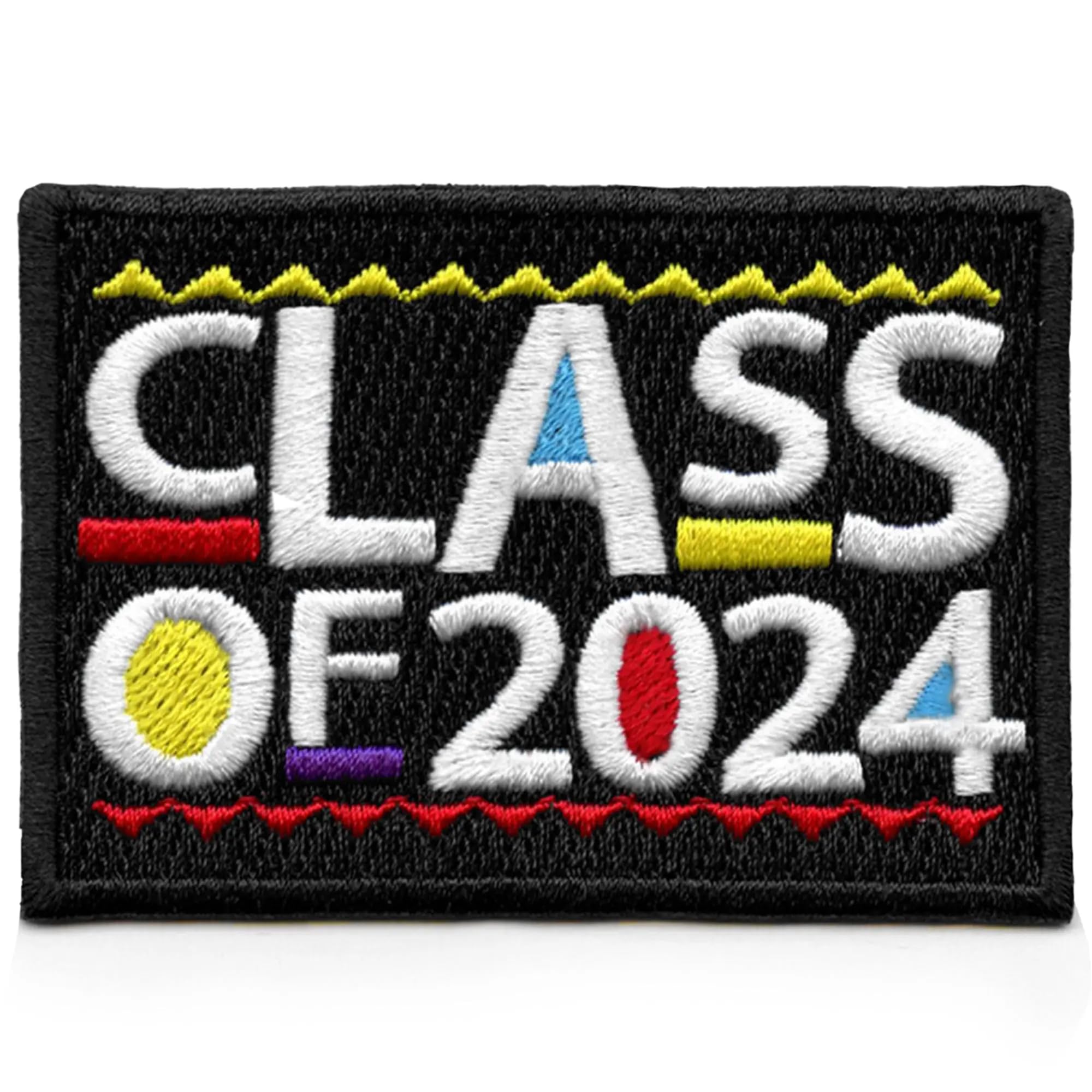 Class of 2024 HBCU Patch Box Set - Colorful Embroidered Iron-On Patches for Graduation Gifts & School Spirit (Perfect for Jackets, Backpacks & Hoodies)