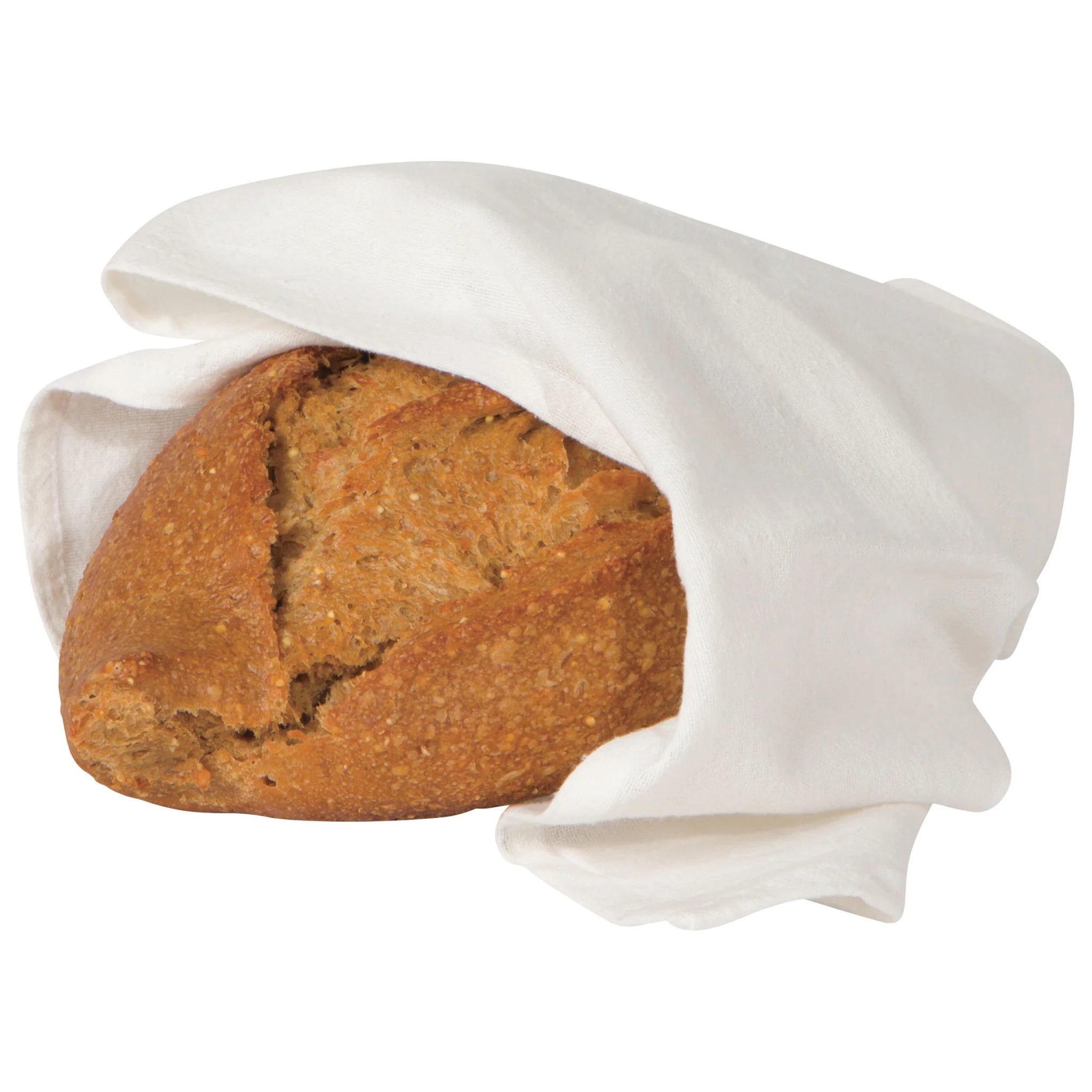 Premium Unbleached Bakers Floursack Dish Towels Set of 3 - 100% Cotton Kitchen Towels for Baking, Cooking & Cleaning - Eco-Friendly White Dishcloths for Home & Restaurant Use
