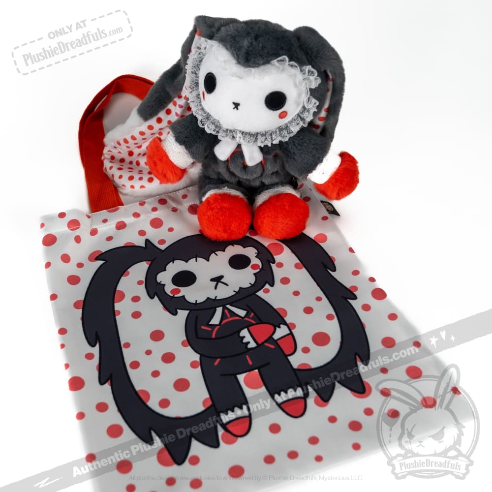 Plushie Dreadfuls Psoriasis Rabbit - Soft Stuffed Animal Toy for Kids & Adults | Cute Emotional Support Plush for Anxiety Relief, Bedroom Decor, and Unique Gifts