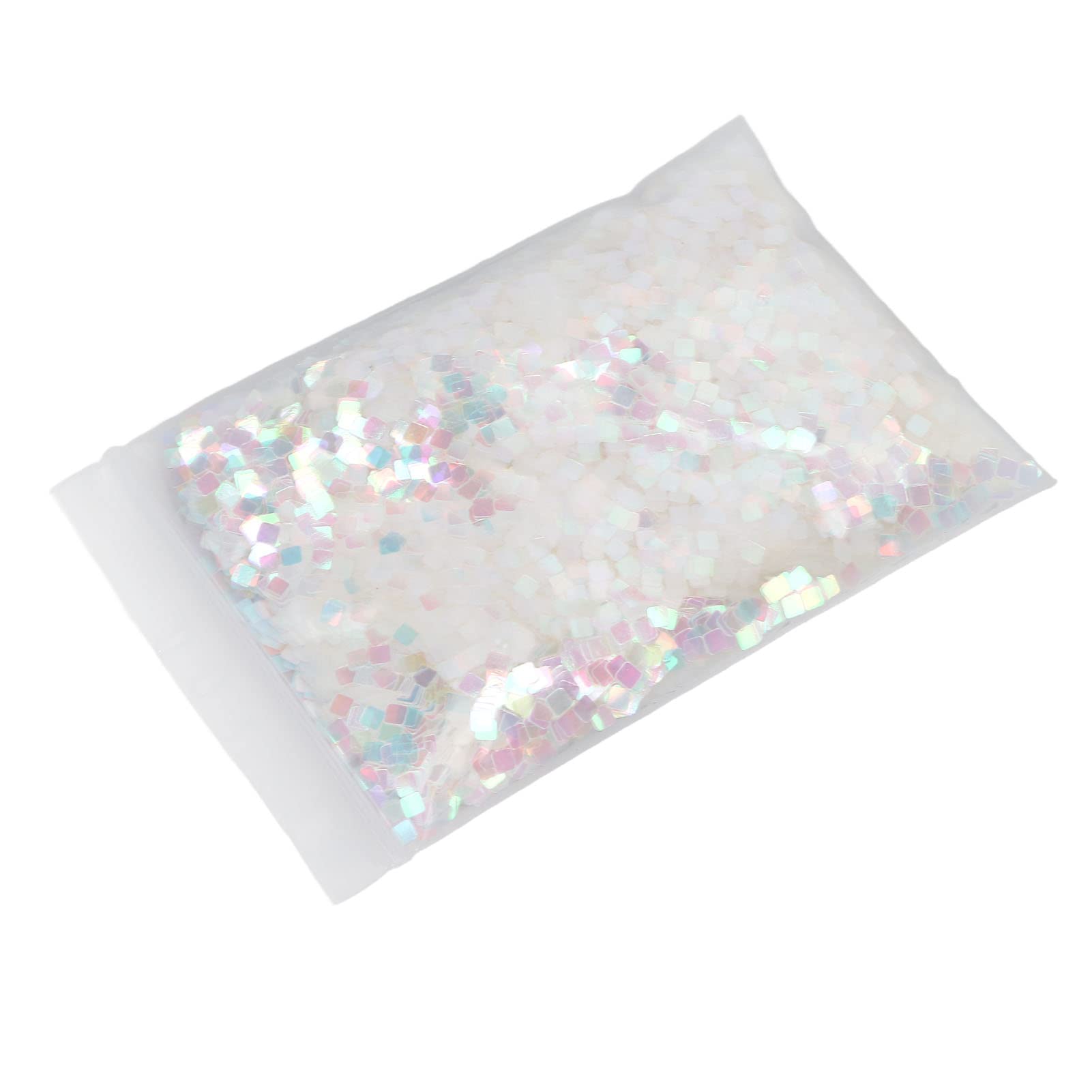 Premium Nail Sequins & Glitter Flakes - Square Nail Art Decorations for Holiday Parties, DIY Manicures & Home Nail Salon | Perfect for Christmas, New Year, Wedding & Special Occasions