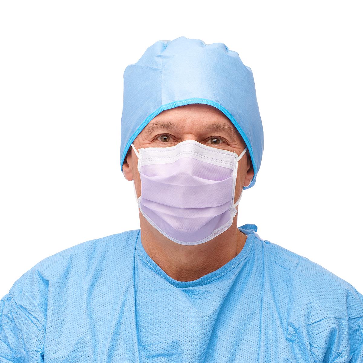 ASTM Level 3 Disposable Face Masks with Comfortable Ear Loops - 50 Pack | 3-Ply Medical Grade Protection for Healthcare, Dental & Office Use