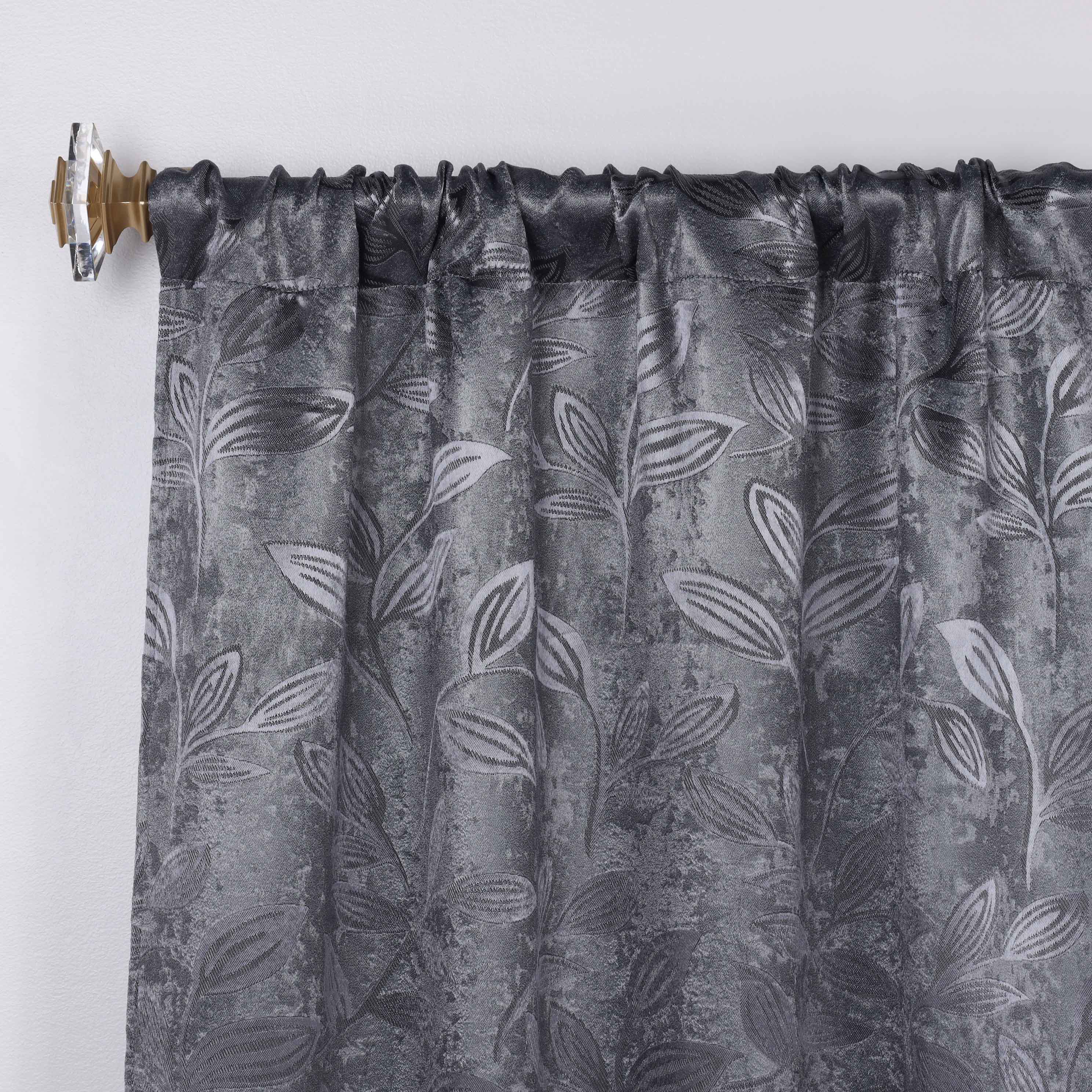 Blackout Curtains with Rod Pocket - Set of 2 Panels for Complete Room Darkening | Perfect for Bedrooms, Nurseries & Home Theater Light Blocking