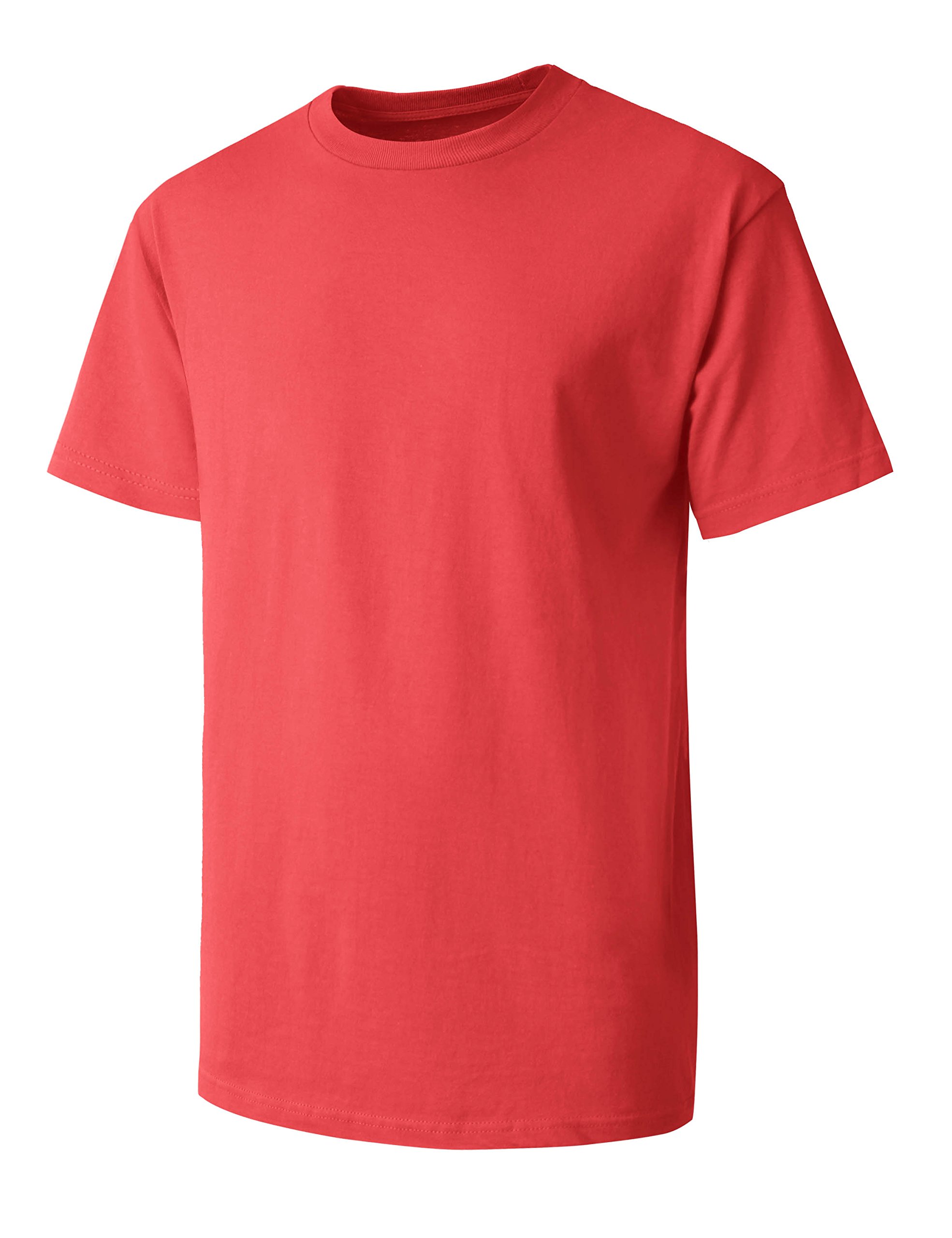 Men's Basic Casual Crew Neck Short Sleeve T-Shirt - Essential Cotton Tee for Everyday Wear, Gym, and Outfits | Hat and Beyond