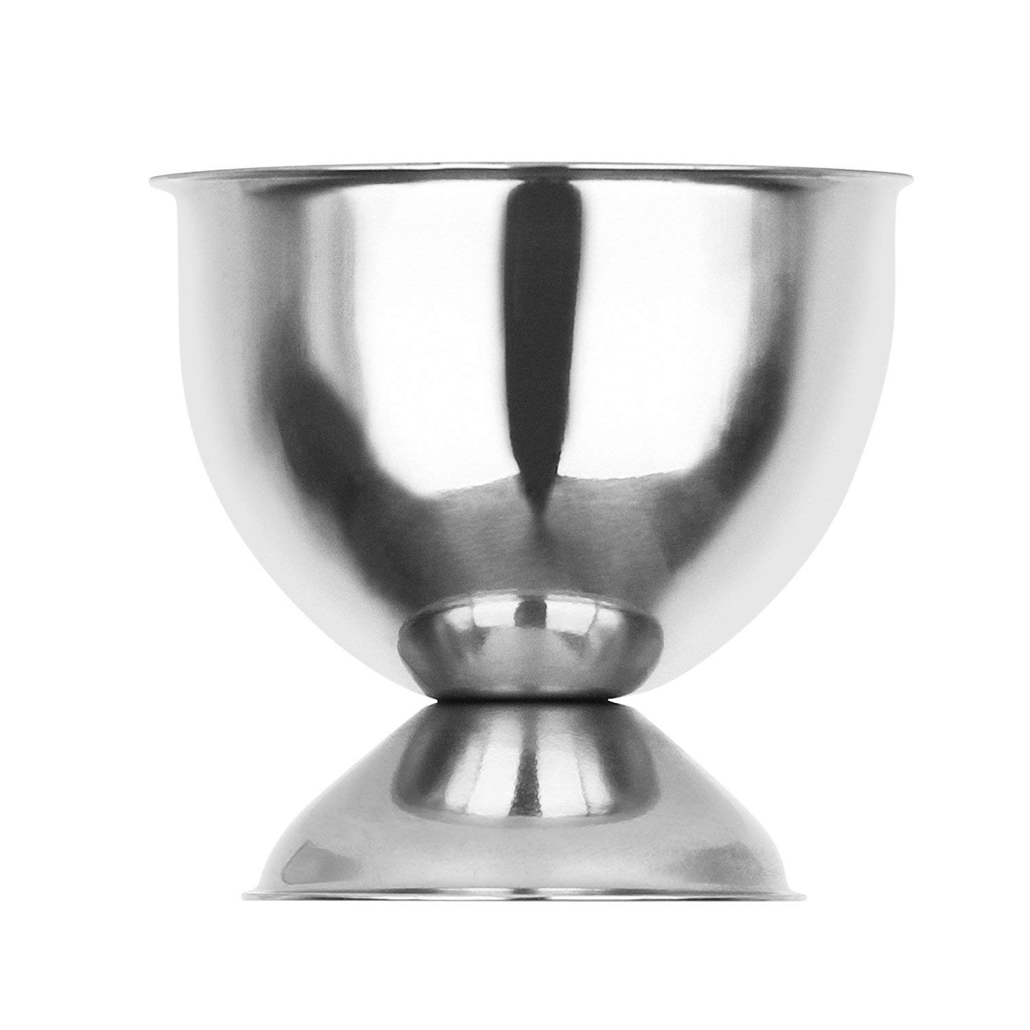 LETOOR Stainless Steel Egg Cups Holder Stand - 2 Pack, Soft Boiled Egg Tray, Dishwasher Safe & Rustproof - Perfect for Breakfast, Kitchen Decor & Easter Egg Display