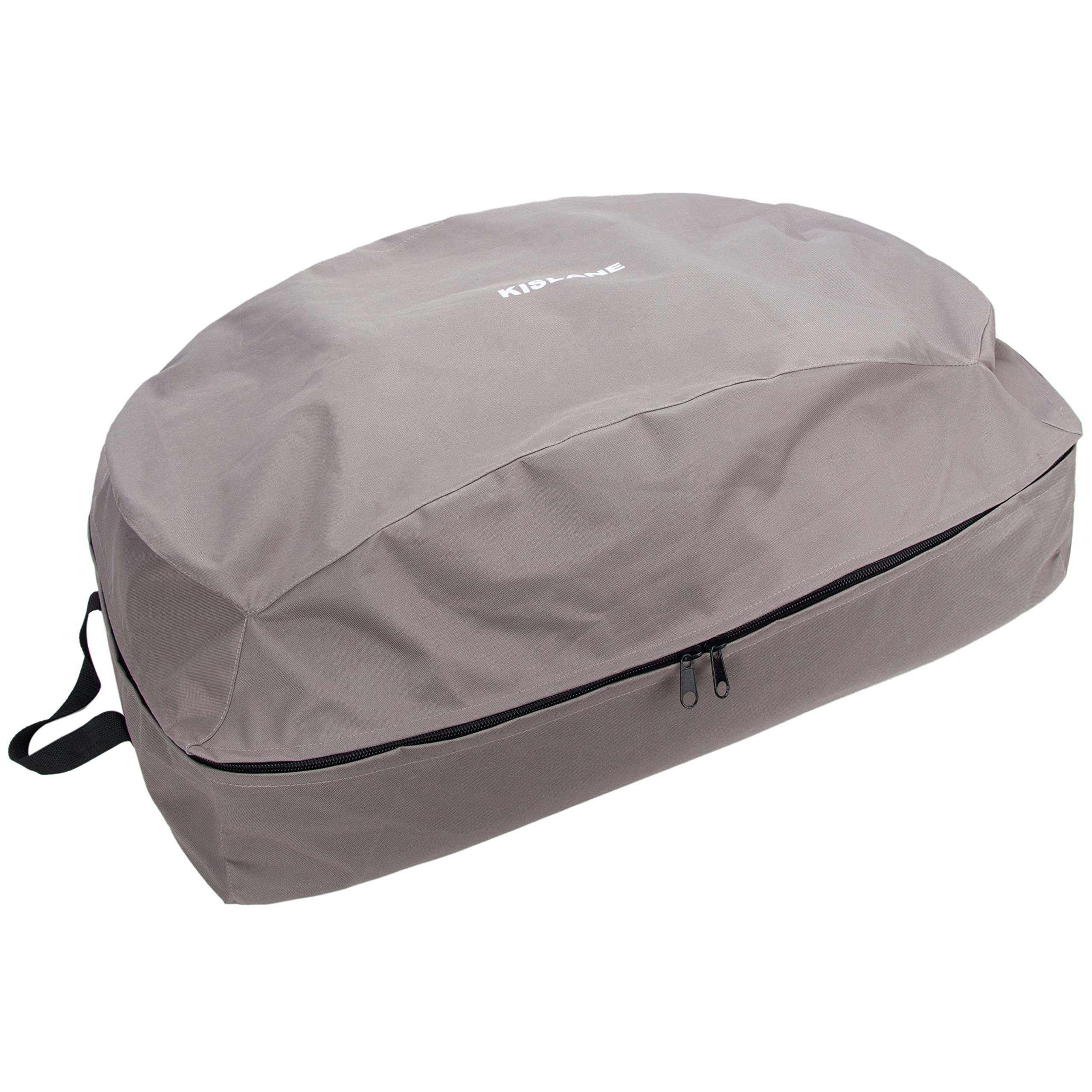 Waterproof Grill Cover Bag for Coleman Roadtrip LXE LXX 285 - Heavy Duty BBQ Storage Protector with Handle Removal (Grey) | Outdoor Camping, Picnic & Backyard Cooking Accessories