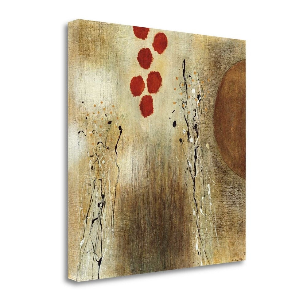 Heather McAlpine Autumn Moon II Fine Art Giclee Print - Gallery Wrapped Canvas Wall Art - Ready to Hang - Perfect for Living Room, Bedroom & Office Decor