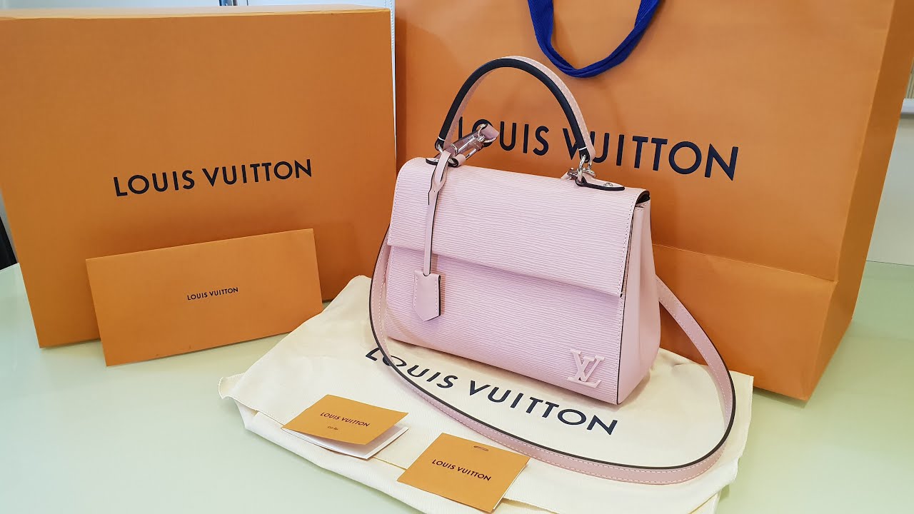 Louis Vuitton Cluny BB Handbag in Epi Leather - Rose Ballerine Pink Crossbody Bag for Women | Perfect for Work, Date Night & Travel Accessories