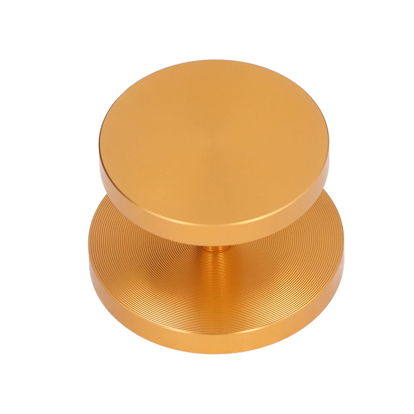 Dual-Sided Coffee Powder Tamper - Heavy Duty Espresso Press with 2 Pressing Planes for Barista & Home Use (Gold) | Perfect for Office, Coffee Shops & DIY Espresso Making