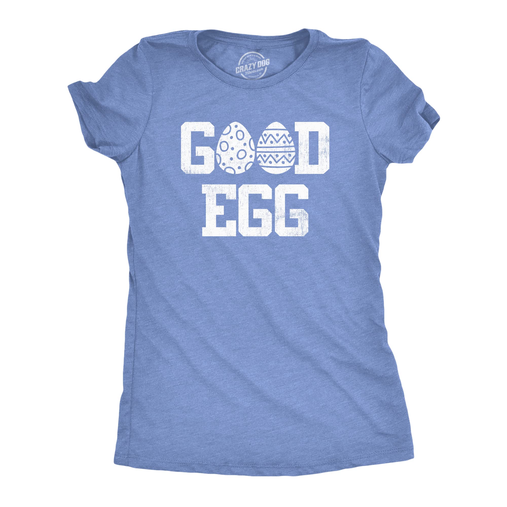Funny Easter Egg T-Shirt for Women - Cute Painted Eggs Graphic Tee for Easter Sunday & Spring Outfits | Perfect for Easter Parties, Family Gatherings & Casual Wear
