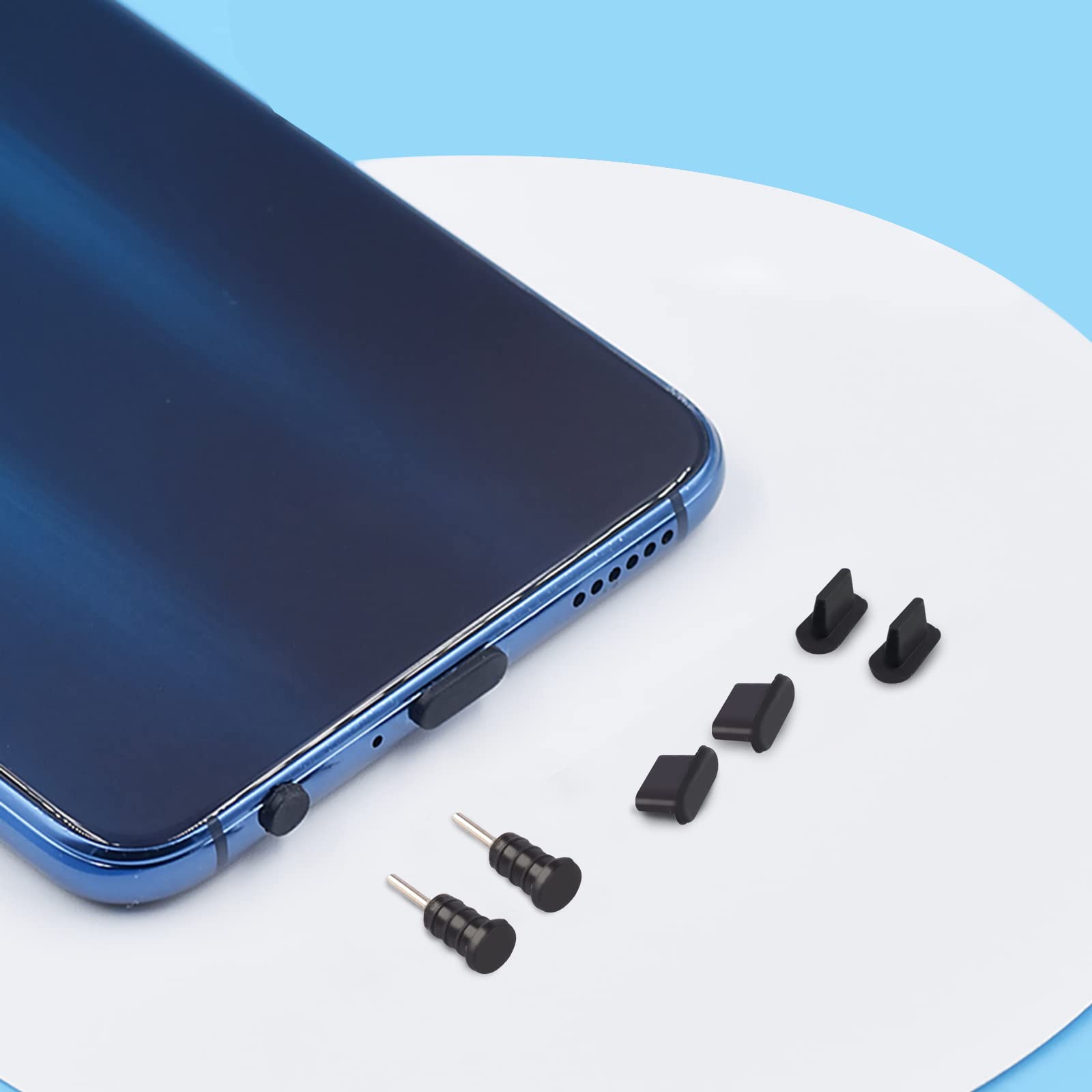 GUUFOO 106-Piece Phone Cleaning Kit - Professional Dust Removal Tools for iPhone, Samsung, iPad & Electronics - Perfect for Home, Office & Travel Use