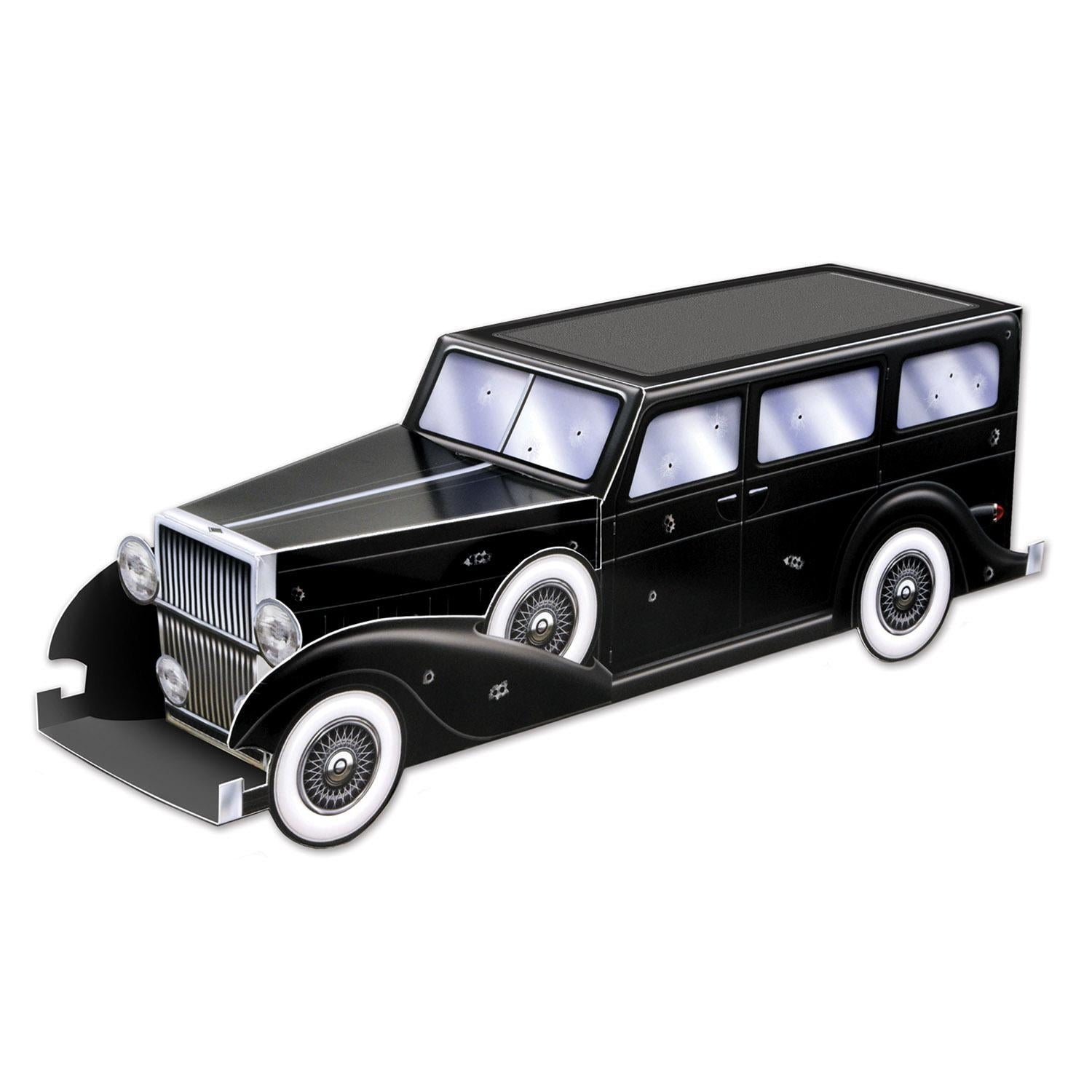 12 Pack Beistle 3D Gangster Car Party Centerpieces - Perfect for Themed Birthday Parties, Baby Showers & Decorations
