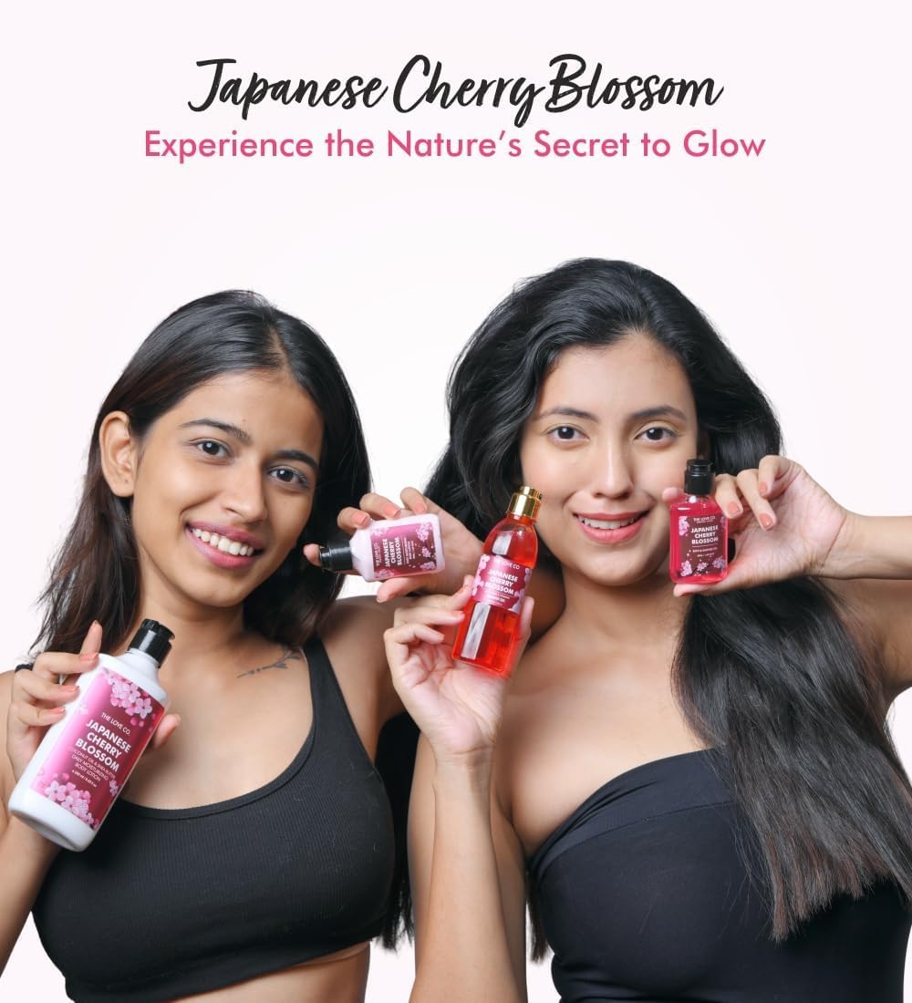 Japanese Cherry Blossom Body Lotion with Jojoba Oil & Shea Butter - Deep Hydrating, Lightweight & Fast Absorbing Moisturizer for Soft, Glowing Skin - Unisex 250ml - Perfect for Daily Use, After Shower & Skincare Routine