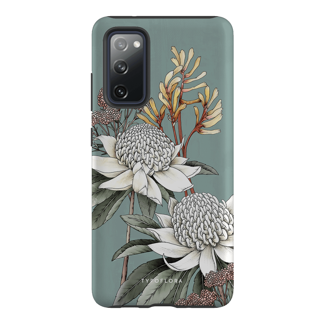 Premium Waratah Flower Design Phone Case - Shockproof & Slim Fit for iPhone & Samsung - Perfect for Outdoor Adventures & Daily Protection
