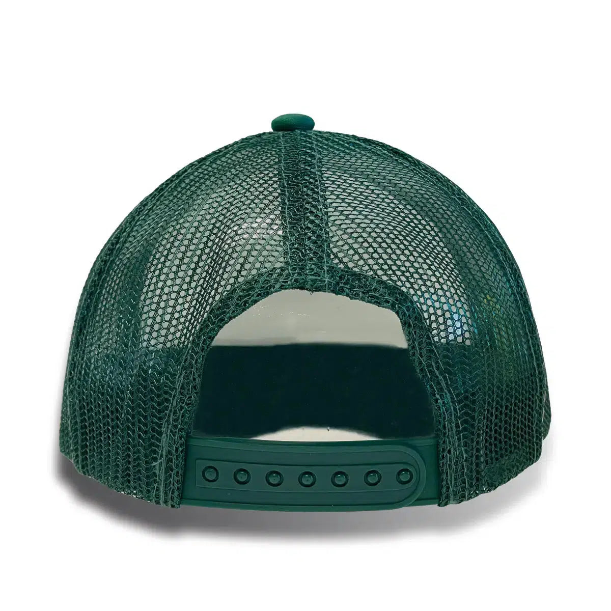 Bubu Green & White Trucker Hat - Let's Go Explore - Perfect for Outdoor Adventures, Hiking & Travel