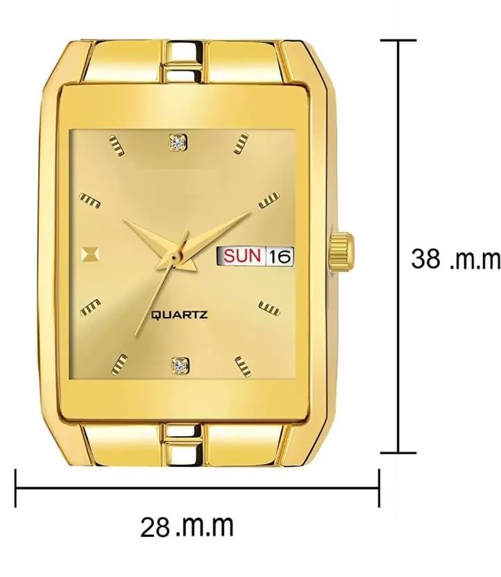 DEXEM Stylish Analog Wrist Watch for Men & Women - Waterproof Fashion Watch with Leather Strap - Perfect for Business, Casual & Everyday Wear