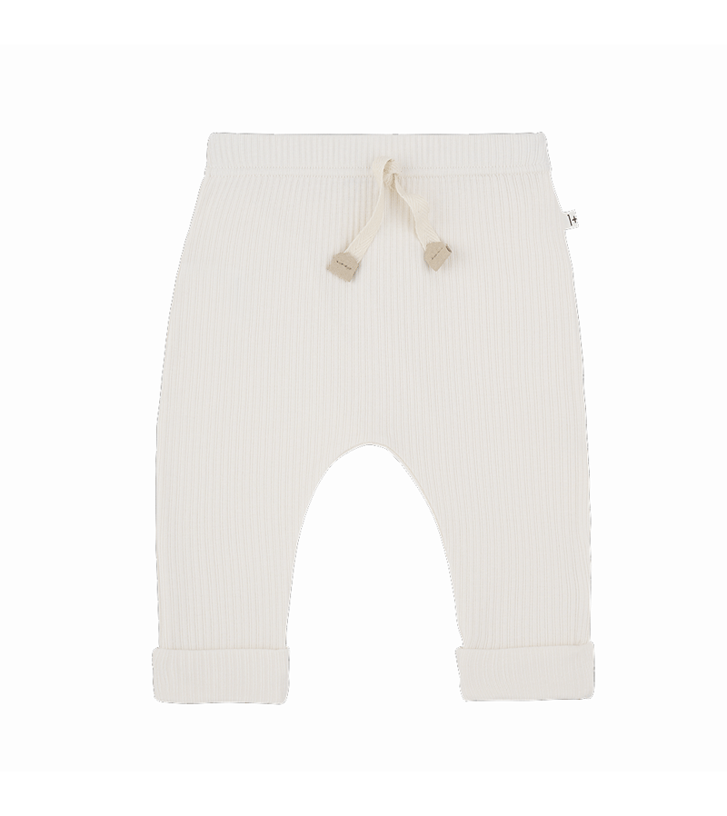 1+ in the Family Women's Ecru Vasco Bottoms - Comfortable Casual Pants for Everyday Wear, Lounge & Outings