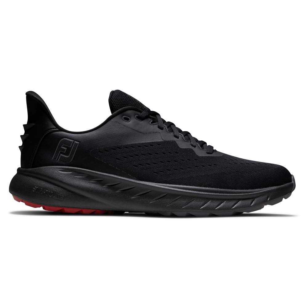 FootJoy Men's Flex XP Golf Shoes - Lightweight & Waterproof Spiked Golf Shoes for Men - Perfect for Walking the Course & All-Weather Play