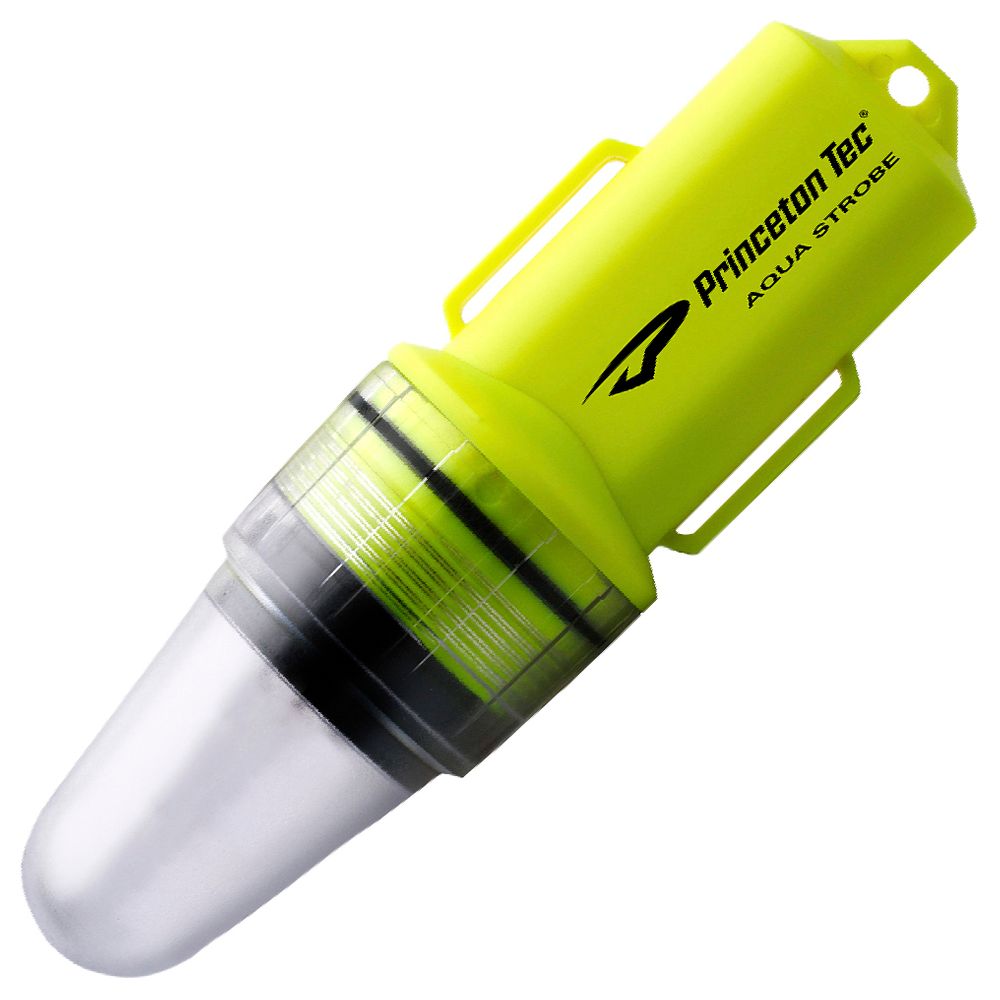 Princeton Tec Aqua Strobe LED Waterproof Dive Light - Bright Submersible Flashlight for Scuba Diving, Night Swimming, Boating & Emergency Signaling