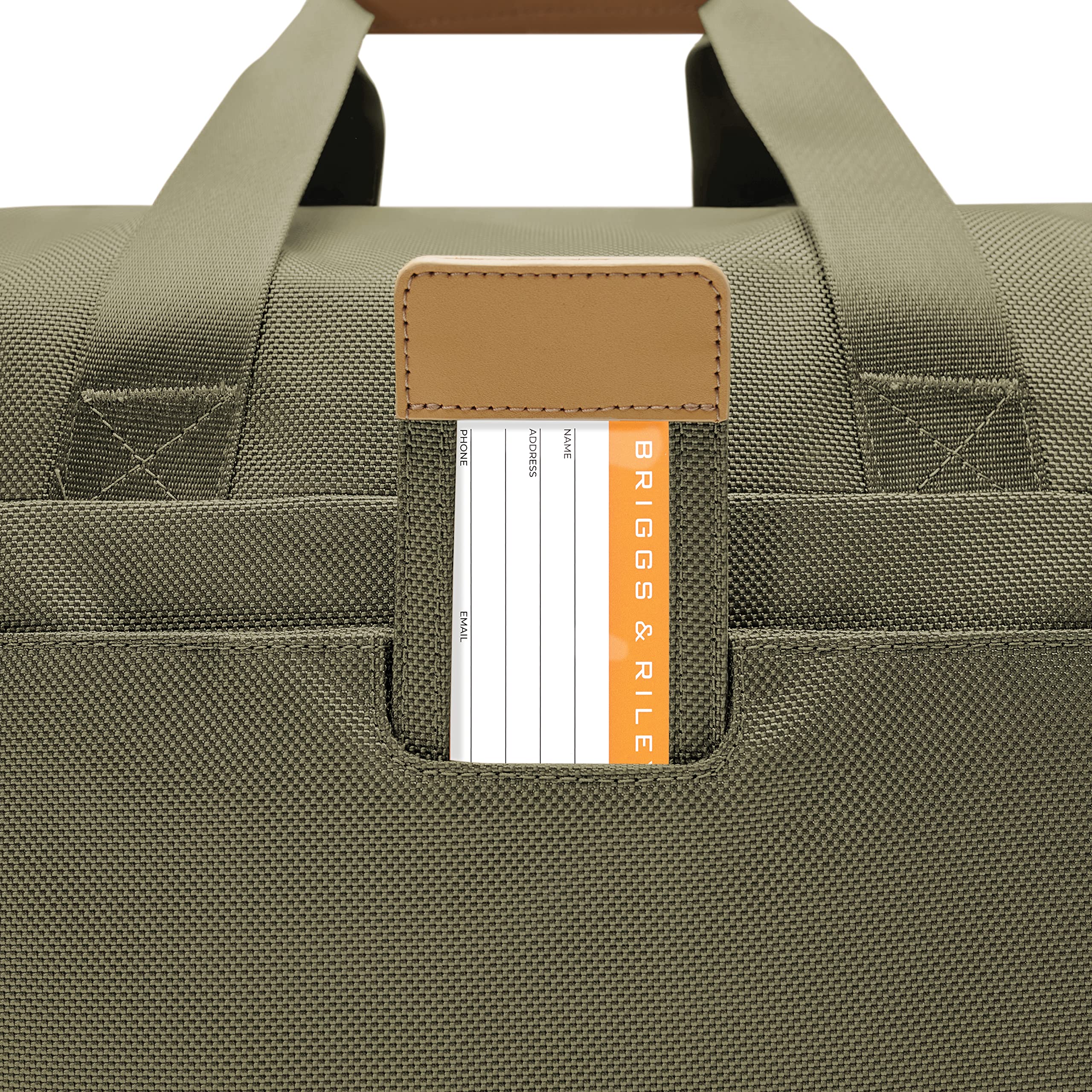 Briggs & Riley Premium Expandable Travel Duffel Bag - Carry-On Luggage for Business & Leisure Trips - Durable, Water-Resistant & Spacious for Gym, Weekend Getaways & Air Travel