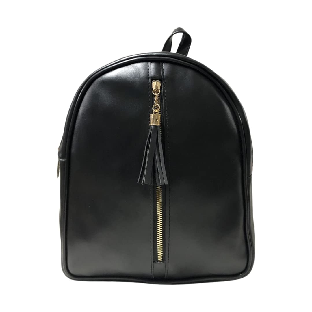 Stylish Women's Backpack with 3 Zippered Compartments - Waterproof School Bag for College, Travel & Daily Use